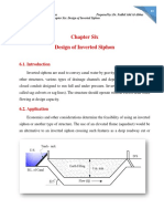 Chapter Six Design of Inverted Siphon