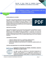 SESION 1 - Marco Internacional y Nacional de La Auditoría Gubernamental.