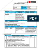 Sesion de Aprendizaje 3°