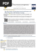 Age and Gender Classification From Facial Features and Object Detection With Machine Learning