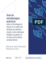 Guia Metodologias Practicas Sobre Acceso A La Justica