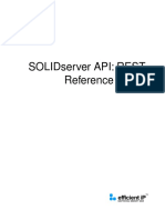 SOLIDserver API Reference REST 8.1