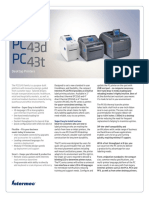 Intermec pc43t Pc43ta101eu302 User Manual