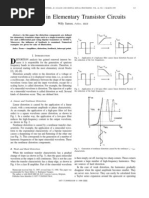 Willy Sansen - Distortion in Elementary Transistor Circuits (Paper Ver.)