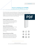 Supercharged Point-to-Multipoint (PTMP) : Wi-Fi 6E-Based, 8x8, Beamforming, A6 Access Point