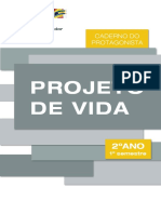 Caderno Do Protagonista - Projeto de Vida - 2 Ano - 1 Semestre