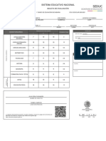 Boleta de Calificaciones