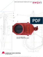 PIPING - VALVES - American Flow Control (Gate Valves) (8 PAGES)