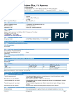 Methylene Blue, 1% Aqueous: Safety Data Sheet