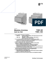 Module TX Io 8 Entrees Tor Txm1.8d