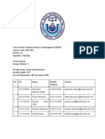 MGT351.16 Group 1 Group Report