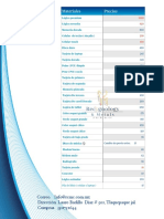 Lista de Precios Recygnology