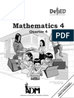 Mathematics 4: Quarter 4