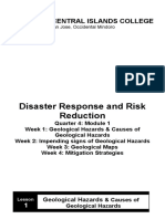 Disaster Response and Risk Reduction: Philippine Central Islands College