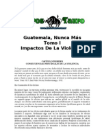 Varios - Guatemala Nunca Mas - Tomo I - Impactos de La Violencia