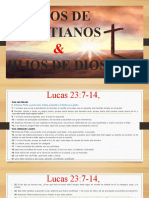 Tipos de Cristianos y Hijos de Dios