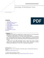 Clinical Pharmacology of Botulinum Toxin