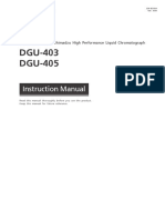 DGU-403 DGU-405: Instruction Manual