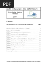 Outils Pour Formateur ARC Toolkit - FR