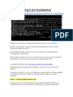 Wget en Windows