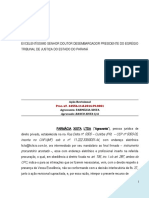 03 - Agravo Instrumento Indeferimento Justiça Gratuita