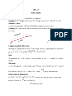 Vector Calculus