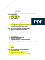 Test 1 - Msqs Answers: Chapter 1: Economics and Business