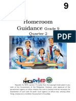 Homeroom Guidance: Grade 9 Quarter 2