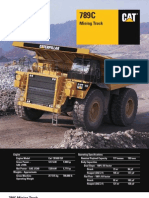 CAT 789C Brochure