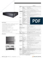 XRN-3010A: 64 Channel Network Video Recorder