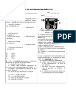 Prova de Sistemas Pneumáticos