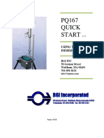 PQ167 Quick Start: Using The Pq100 Immediately