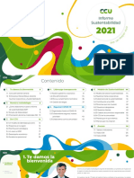 Informe Sustentabilidad CCU 2021