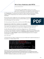 Enable NetFlow V9 in Cisco Switches With PRTG