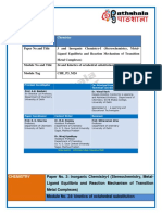 50 6th Sem-C13-Kinetics Oct Substitution - Dr. Sunirban Das