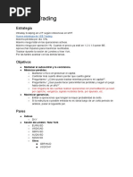 Plan de Trading - Trading 2021