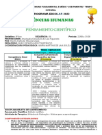 Sequência 06 - 8º Ano - Pensamento Científico e Atividade de Pesquisa.