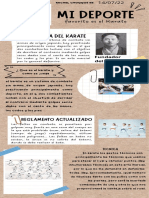 Infografía Del Karate