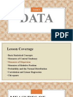 Measures of Dispersion