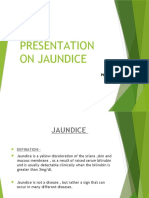 Case Presentation On - Jaundice New