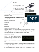 Position Sensor Hall Effect Type