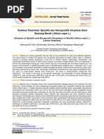 Analisis Parameter Spesifik Dan Nonspesifik Simplisia Daun Bawang Merah (Allium Cepa L.)