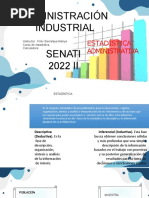 Estadística de Administración Hoy