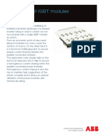 Paralleling of IGBT Modules - 5SYA 2098 - 25082013