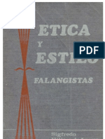 Etica y Estilo Falangistas Sigfredo Hillers de Luque