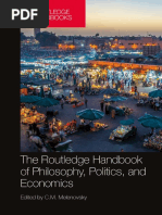 The Routledge Handbook of Philosophy, Politics, and Economics (Taylor Francis Group)