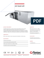 PC60 Single Point Load Cell: Product Description Approvals