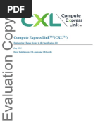 Compute Express Link (CXL) : TM TM