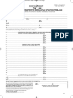 Attestation Administrative Donnantla Situation Familiale
