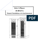 10-80kVA UPS - NEUTRAL - FR-EU Manuel D'installation Et de Fonctionnement (A5) - 192321269001000